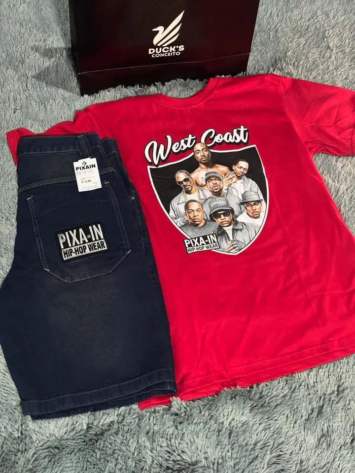 Bermuda jeans Pixa-in – Duck's Conceito