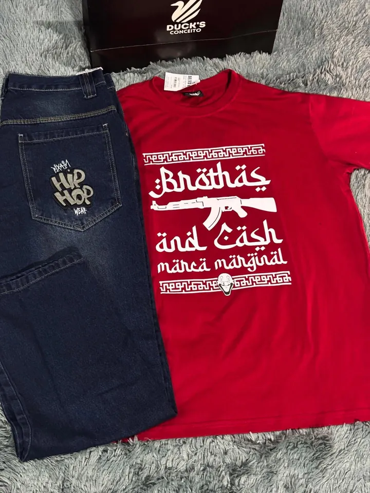 Camiseta Brothas & Cash – Duck's Conceito