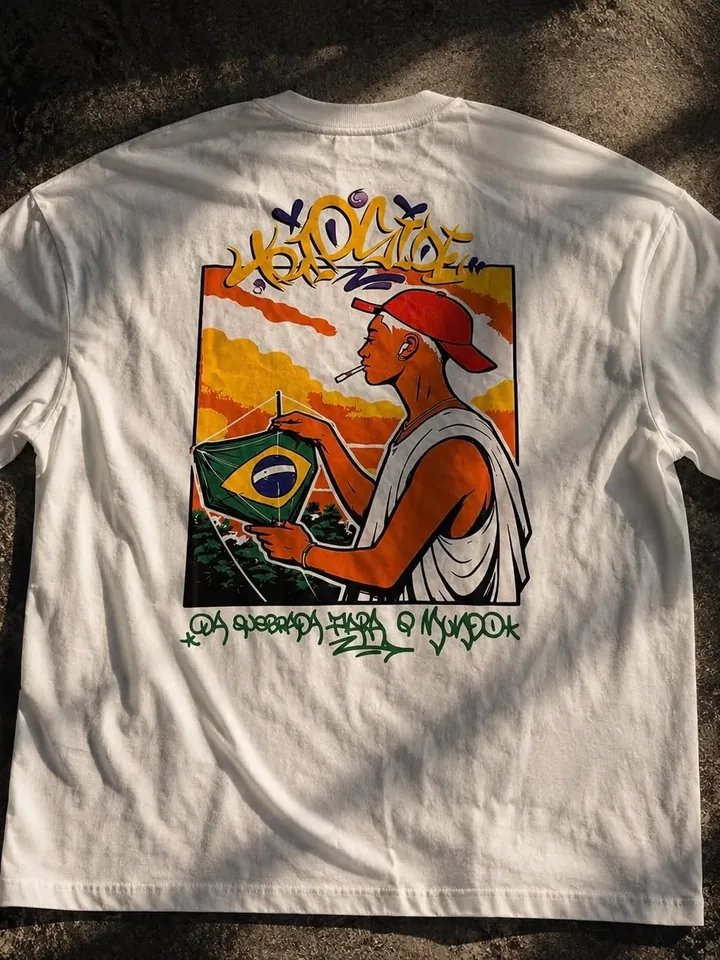 Camiseta Da Quebrada pro Mundo – Duck's Conceito