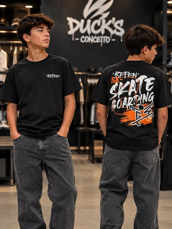 Camiseta Refen Skateboarding – Duck's Conceito
